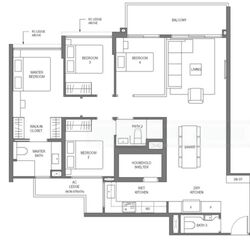 Waterfront @ Faber (D5), Apartment #480037571
